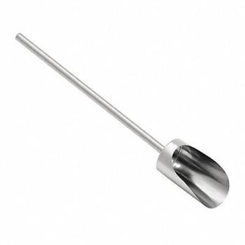 SANI-LAV Hand Scoop 64 oz Silver 304 SS, 53RK01