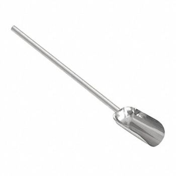SANI-LAV Hand Scoop 32 oz Silver 316 SS 23-1/2 L, 53RK02