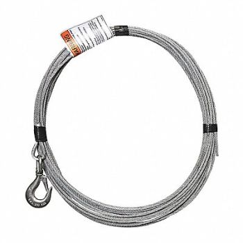 OZ LIFTING PRODUCTS Cable Assembly Galvanized 3/16 x 90 ft, 58RH60