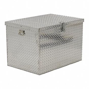 VESTIL Jobsite Box 25 in Silver, 39UV98