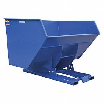 VESTIL Self-Dump Hopper Heavy Duty 5 cu yd 6K, 58RL62