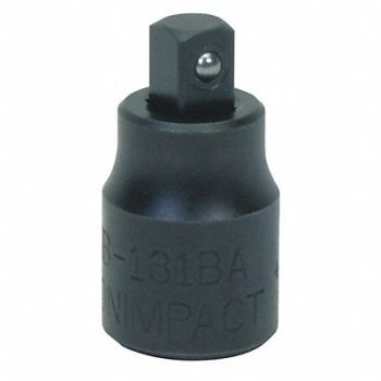 WILLIAMS Adaptor 1/4 D 1/4 Mx3/8 F Blk, 58UH39