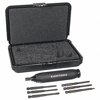 KLEIN TOOLS Adj Trq Scrdrvr 1/4 in 5 to 40 in lb, 58UR75