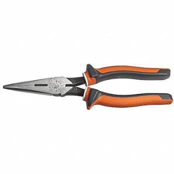 KLEIN TOOLS Long Nose Plier Jaw 2-5/16 L Jaw 1 W, 58UR90