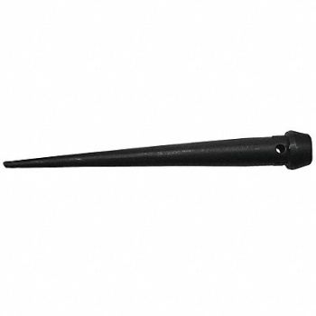 KLEIN TOOLS Pin Punch 10 L Steel 1/4 Tip Size, 58UR95