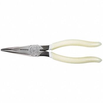 KLEIN TOOLS Hi-Viz Long Nose Pliers Side Cutters, 58UT30