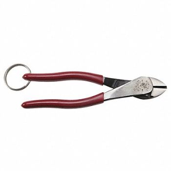 KLEIN TOOLS High Leverage Diagonal Cutters with Ring, 58UT33