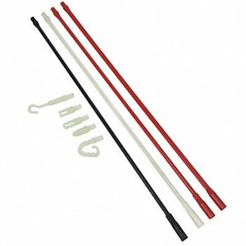 KLEIN TOOLS Polymer Fish Rod Set Glow-In-The-Dark, 58UT51