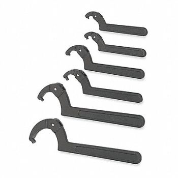 WILLIAMS Pin Spanner Adjustable 4-1/2 To 6-1/4, 58XA77