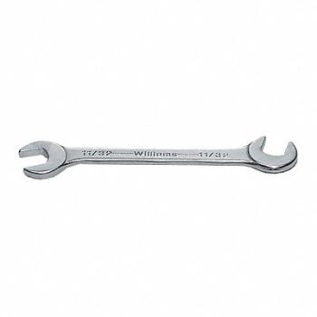 WILLIAMS Mini Wrench Open End 8mm, 58XH88