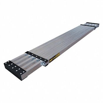 METALTECH Aluminum Extendable Platform 6 to 9 ft., 58YU03