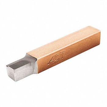 AMERICAN CARBIDE TOOL Straight Turn Brzd AR1/2 X2-1/2 Stl PK12, 599D95