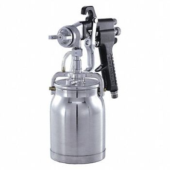 CAMPBELL HAUSFELD Spray Gun 3.8cfm 32fl oz Cup 1.8mmNozzle, 59DG99