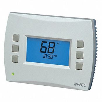 PECO Thermostat Programmable 2H/2C 24 VAC, 59GW22