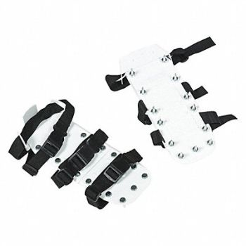 SEYMOUR MIDWEST RAKE Spiked Shoes 3/4 Spikes Steel PR, 59JM57