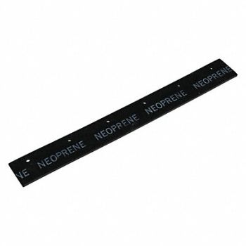 TOUGH GUY Squeegee Blade 9 1/2 in W Black, 3ZHR1