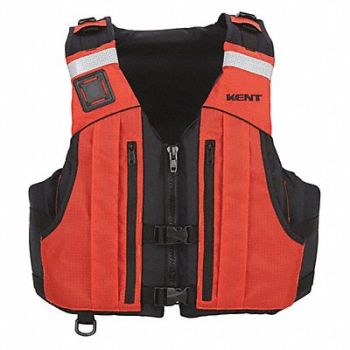 KENT SAFETY Life Jacket Orange 2XL/3XL Foam, 59ME62