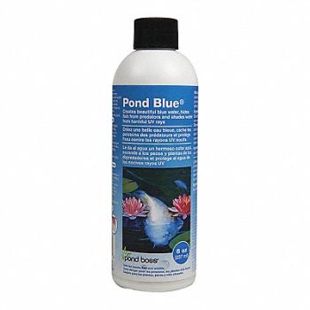POND BOSS Pond Dye Blue 8oz., 59NX30