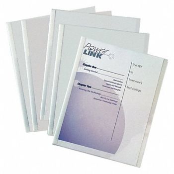 C-LINE PRODUCTS Report Covers Binding Bars Clear PK50, 59PC10