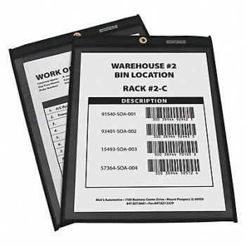C-LINE PRODUCTS Shop Ticket Holders 1 Side 9 x 12 PK25, 59PC86