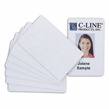 C-LINE PRODUCTS Quality Video Grade PVC Card PK100, 59PE79