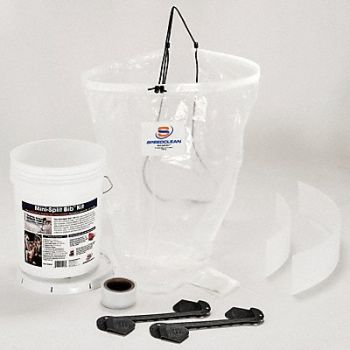 SPEEDCLEAN Split Bib 30 x 44 Size Clear 44 W, 59PK07