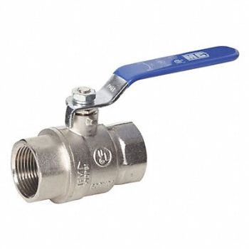 MIDWEST CONTROL Brass Ball Valve Plated 3/4 FPT 600 CWP, 59PW43