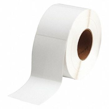 BRADY Printer Labels Vinyl 4-121/642 W, 52YC21