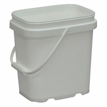 BASCO Tall Plastic Container 1 gal., 59ZW94