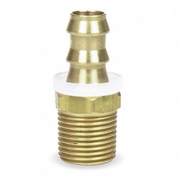 SPEEDAIRE Push on Hose Fitting 1/2 x1/2 BarbxNPT, 5A255
