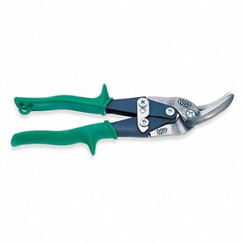 CRESCENT WISS Offset Snips Right/Straight 9-1/4 In, 5A448