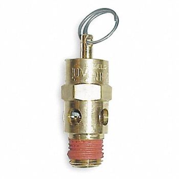 CONTROL DEVICES Air Safety Valve 3/8 Inlet 200 psi, 5A711
