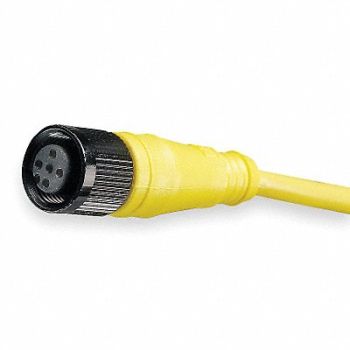 BRAD HARRISON Cordset 4 Pin Receptacle Female, 5AA71