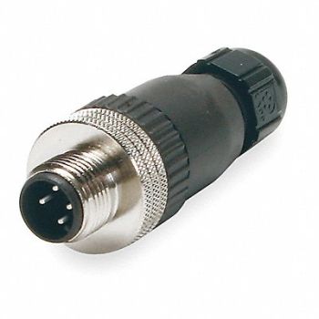 BRAD HARRISON External Thread Connector 4 Male 18 AWG, 5AA80