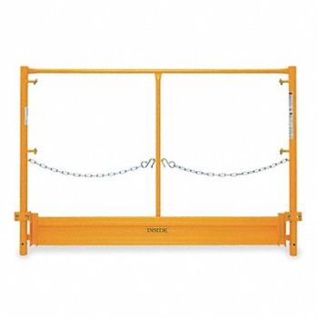 BIL-JAX Scaffold Guard Rail 5 ft L 42 in H, 5AA91