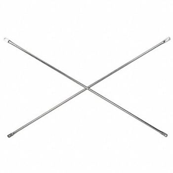 BIL-JAX Scaffold Crossbrace 7-1/2 ft L 1 in H, 5AA94