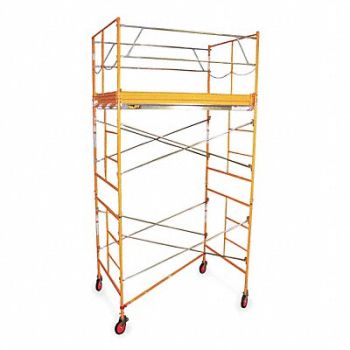 BIL-JAX Scaffold Tower 10 ft H Steel, 5AB18
