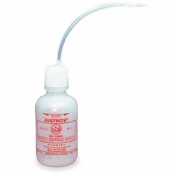 JUSTRITE Dispensing Bottle 16 oz White, 5AD27