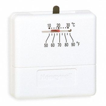 HONEYWELL HOME Low Volt NP Analog Tstat Heat Square, 5AE54