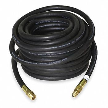 BULLARD Airline Hose 50 ft L Rubber, 6AV02