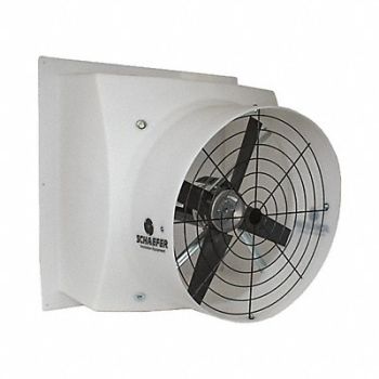 SCHAEFER Agr ExtFn 24In Bld Dia Plyetl 115/230V, 5AFD6