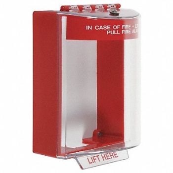 SAFETY TECHNOLOGY INTERNATIONAL Pull Station Guard Surface 4 D, 5AFX9