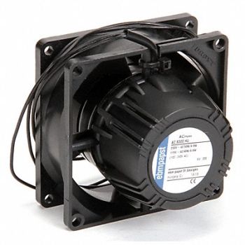 EBM-PAPST Axial Fan Square 3-3/16 H 47.1 CFM, 5AFY6