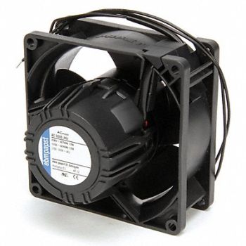 EBM-PAPST Axial Fan Square 92 mm H 86 CFM, 5AFY7
