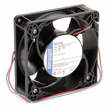 EBM-PAPST Axial Fan Square 119 mm H 162 CFM, 5AFZ2