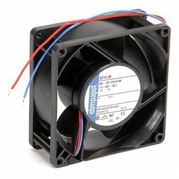 EBM-PAPST Axial Fan Square 92 mm H 86 CFM, 5AFZ8