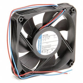 EBM-PAPST Axial Fan Square 119 mm H 132 CFM, 5AFZ9