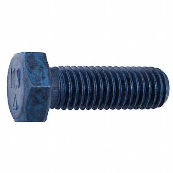 METRIC BLUE HxHdCpScrw Steel 50mm M16-2.00 5PK, 5AHH9