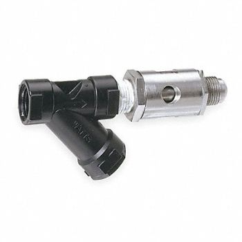 WATTS Dual Check Valve 316 SS 3/8 FNPTxFlare, 5AJ88