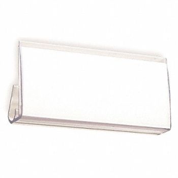 AIGNER LblHldr Clear Matte Slide-In PK25, 5AU71
